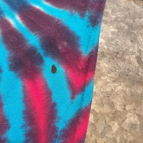 Pacific Wave Surf Shop Santa Cruz California Tie Dye Shirt Mens Large Vintage - Picture 6 of 9